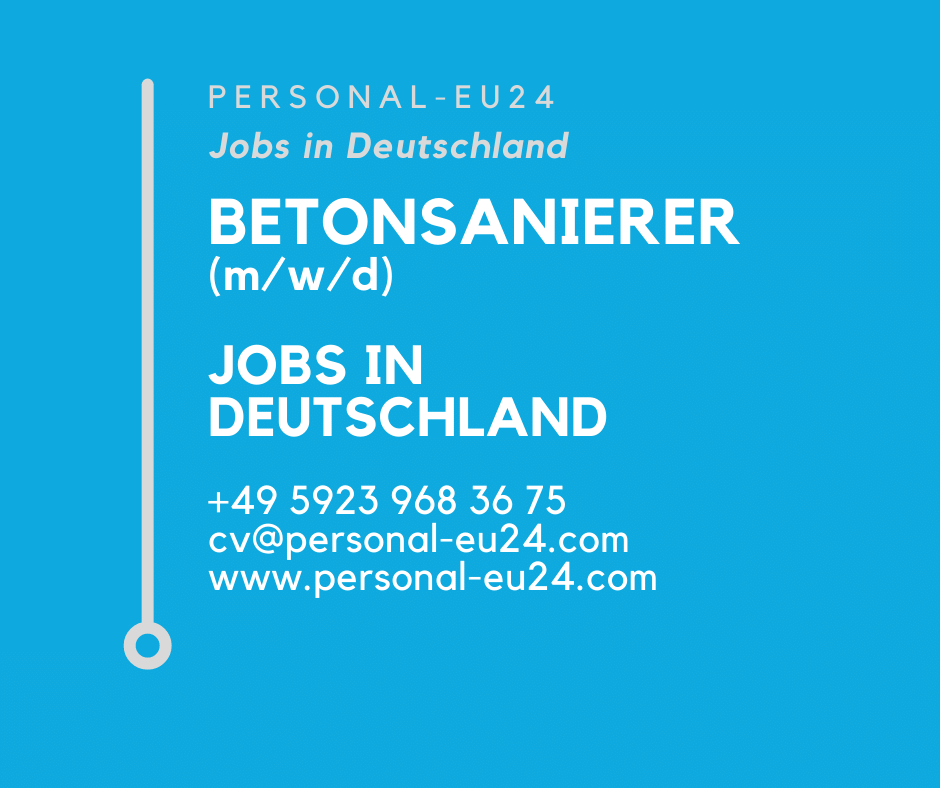 Betonsanierer (mwd) Jobs in Deutschland