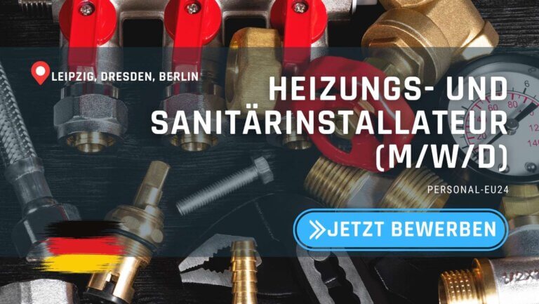DE_K0047_123 Heizungs- und Sanitärinstallateur (mwd) Jobs in Sachsen