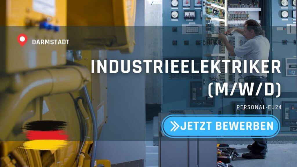 DE_K0047_125 - Industrieelektriker (mwd) Jobs in Darmstadt