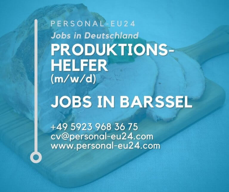 Produktionshelfer (mwd) Jobs in Barßel