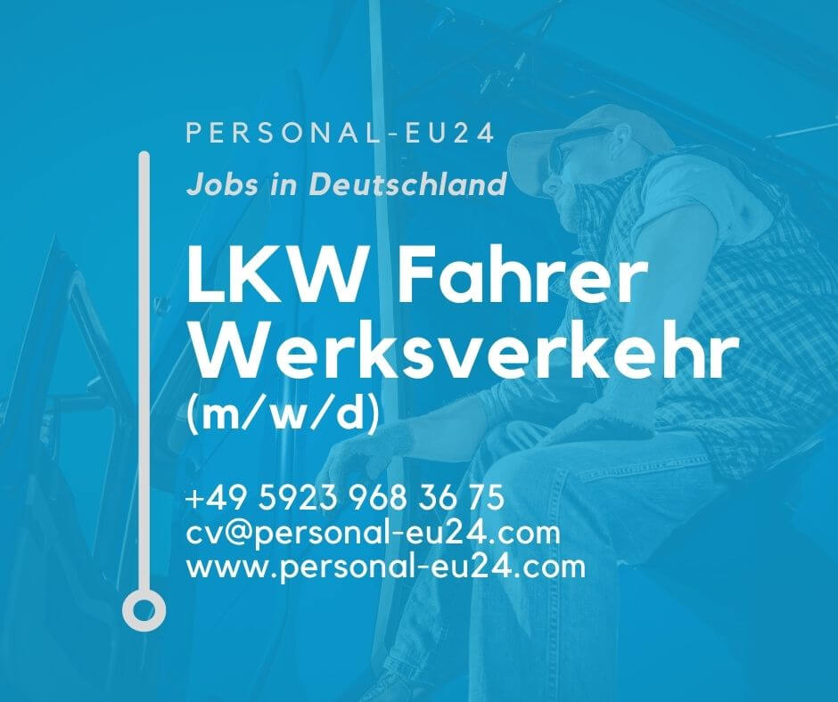 DE_K0057_142 - LKW Fahrer Werksverkehr (mwd) Jobs in Kammlach
