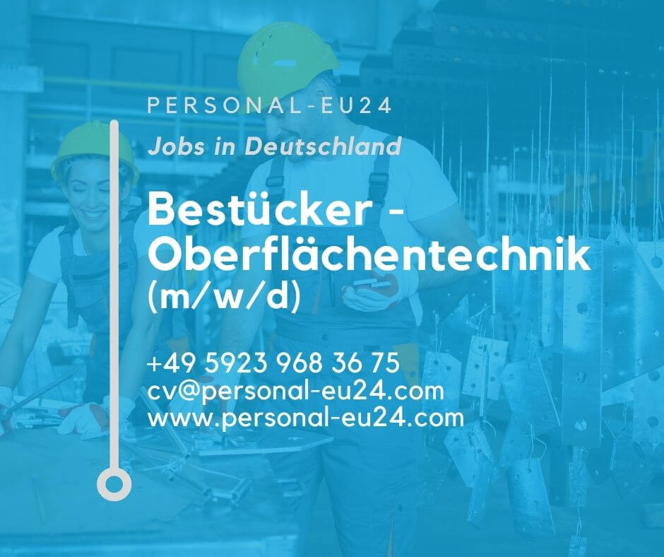 DE_K0057_145 Bestücker - Oberflächentechnik (mwd) Jobs in Kirchheim