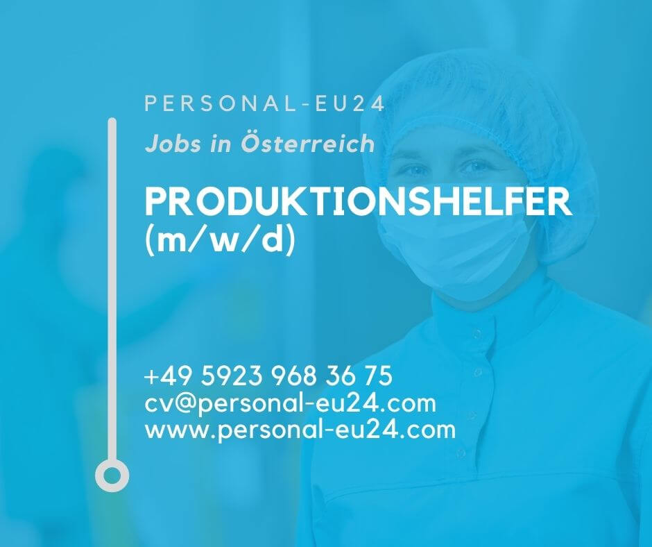 AT_K0001_001 - Produktionshelfer (mwd) Jobs in Stainach