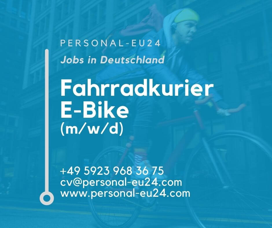DE_K0064_151 Fahrradkurier (mwd) Jobs in München - Hamburg