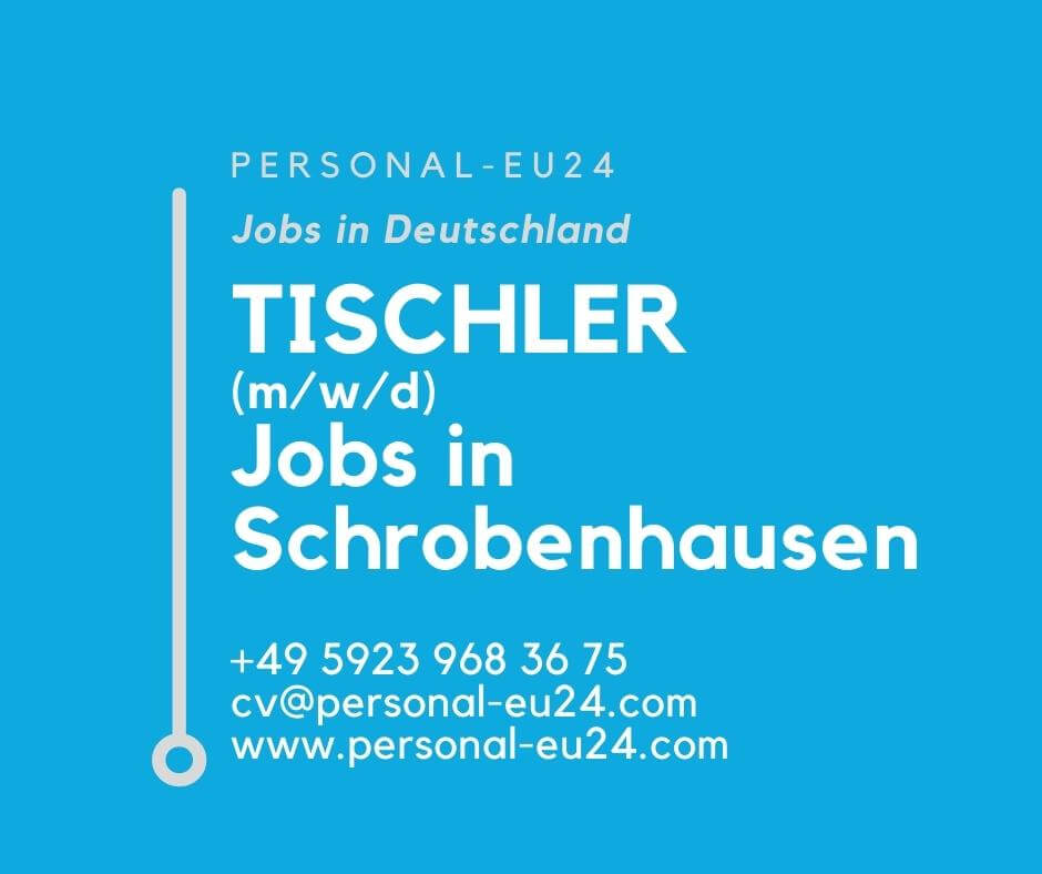 FB DE_K0032_162 Tischler (mwd) Jobs in Schrobenhausen