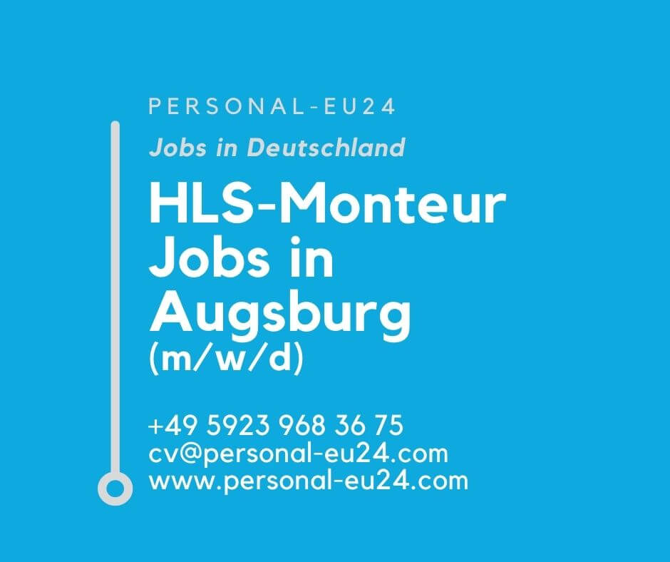 FB DE_K0032_163 HLS Monteur (mwd) Jobs in Augsburg