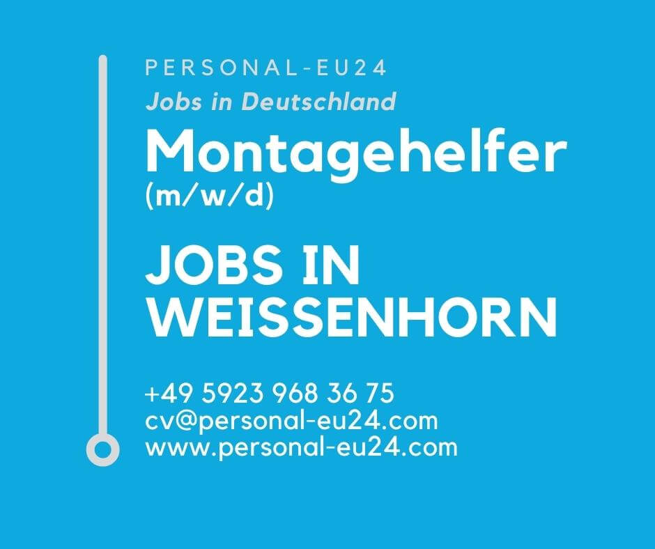 FBDE_K0032_157 Montagehelfer (mwd) Jobs in Weißenhorn