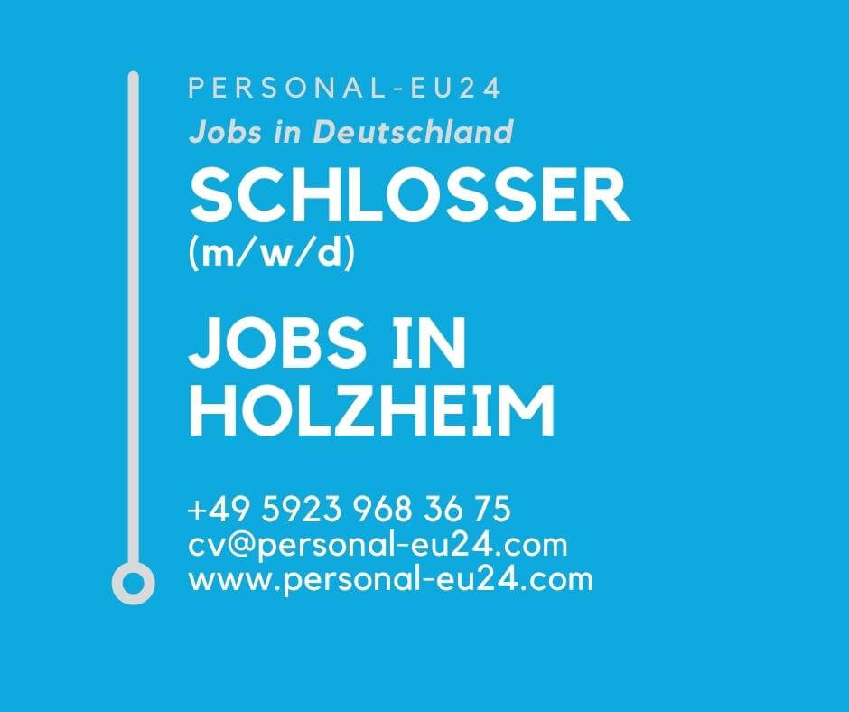 FB_DE_K0032_159 Schlosser (mwd) Jobs in Holzheim