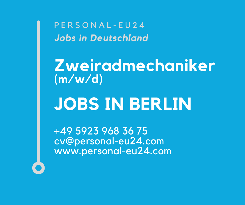 DE_K0066_187 Zweiradmechaniker (mwd) Jobs in Berlin