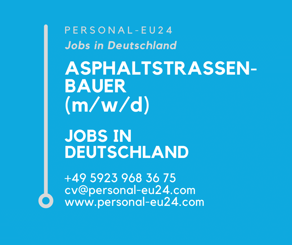 Asphaltstraßenbauer (mwd) Jobs in Deutschland