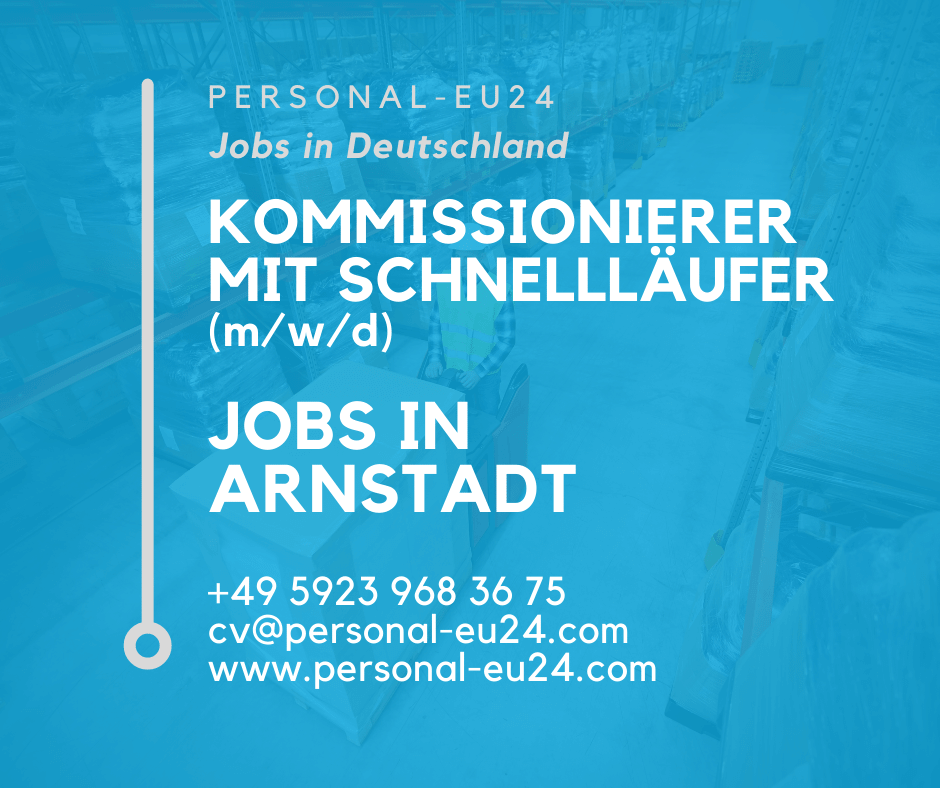 Kommissionierer mit Schnellläufer (mwd) Jobs in Arnstadt