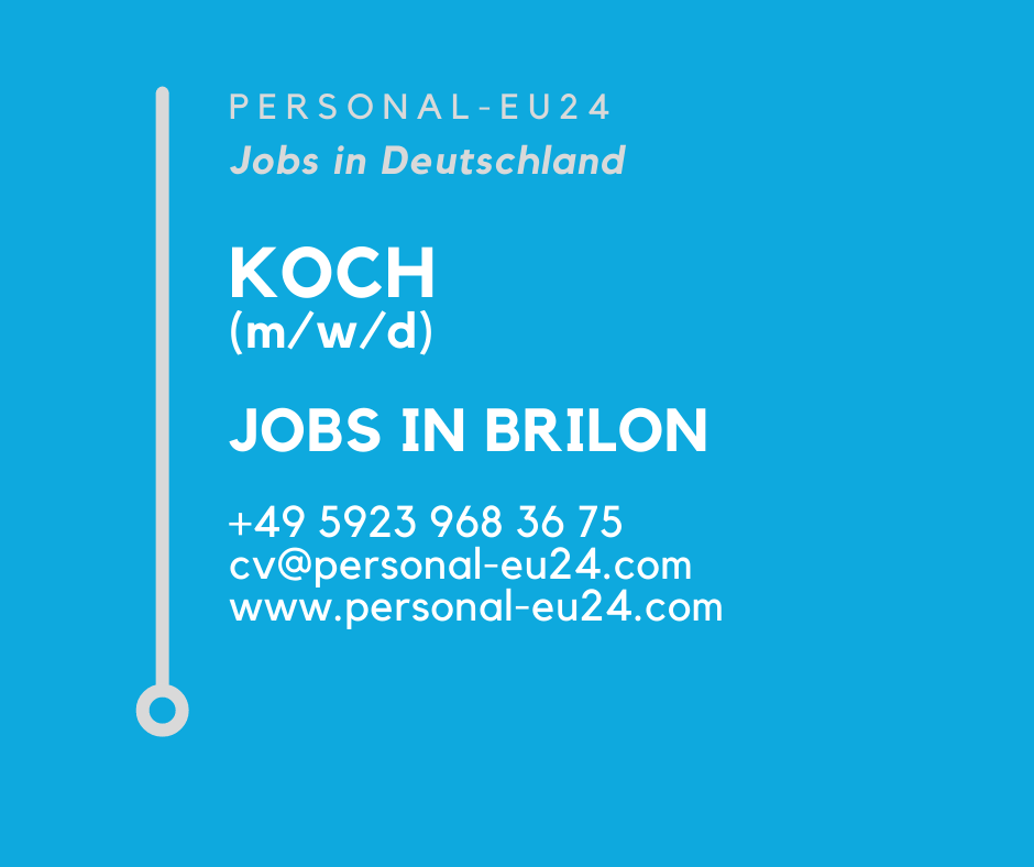 Koch (mwd) Jobs in Brilon