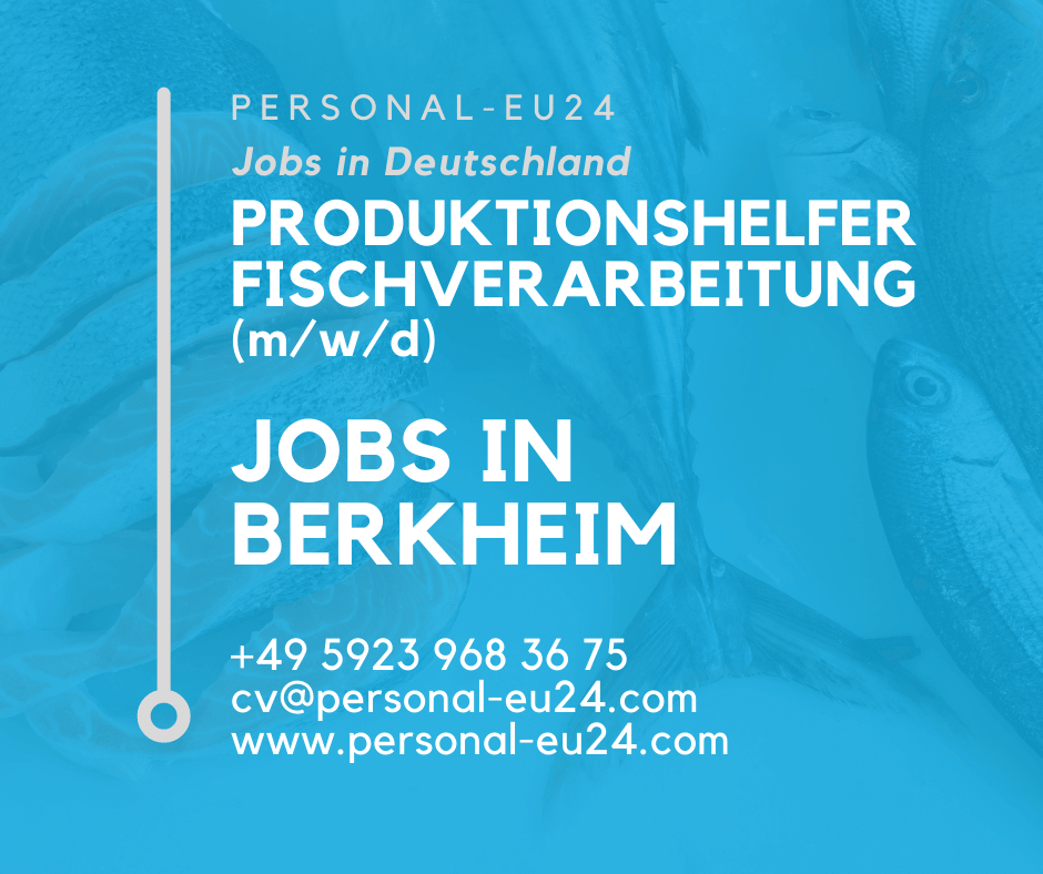 Produktionshelfer Fischverarbeitung (mwd) Jobs in Berkheim