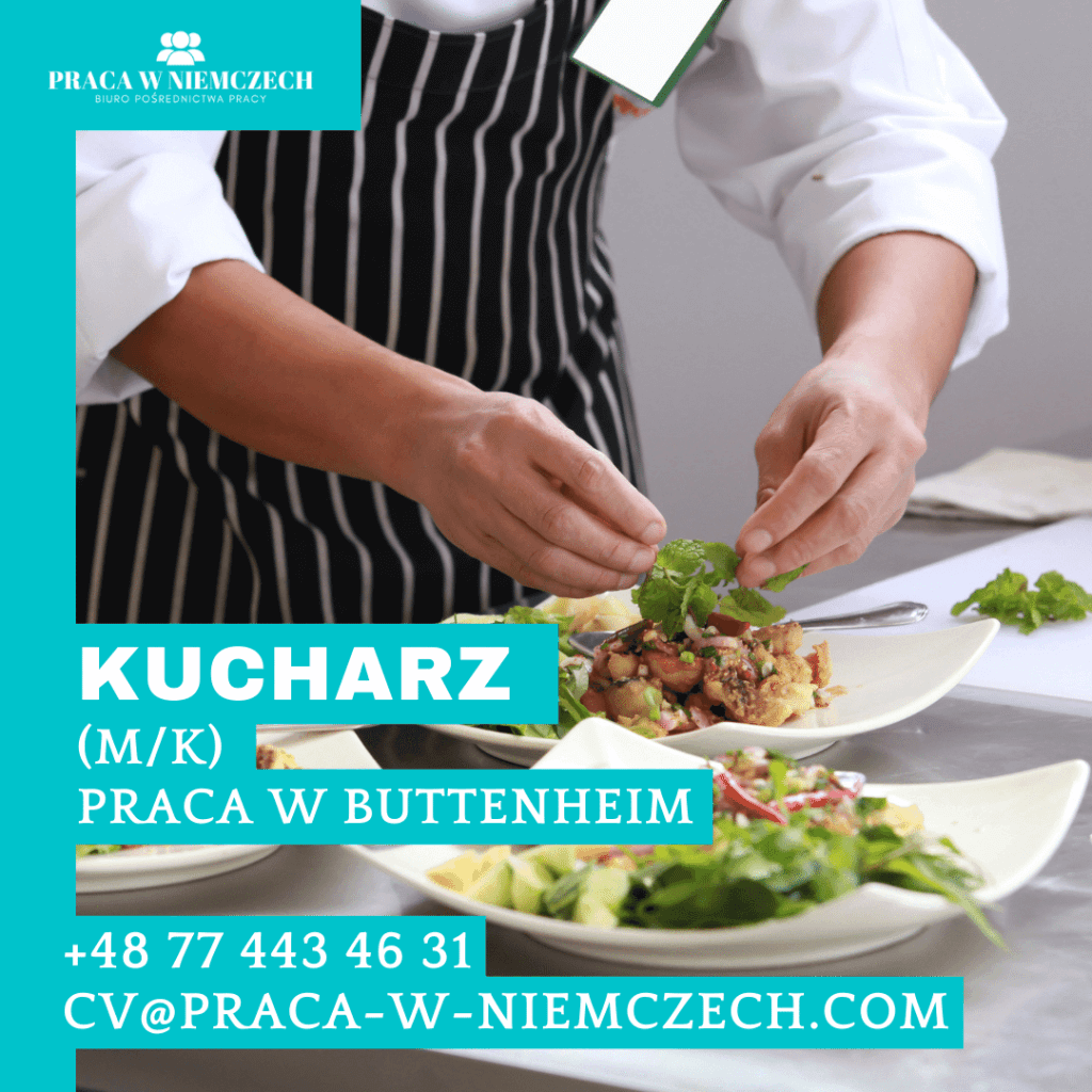 Kucharz (mk) Praca w Buttenheim