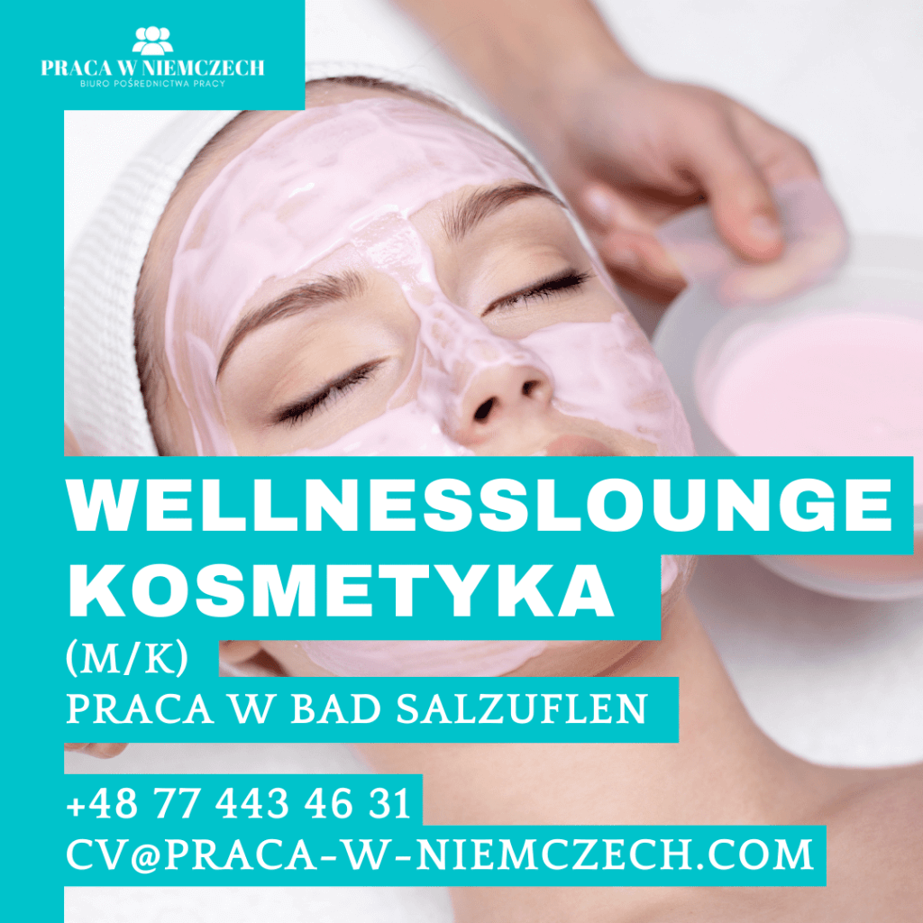 WellnessLounge - Kosmetyka (mk) Praca w Bad Salzuflen