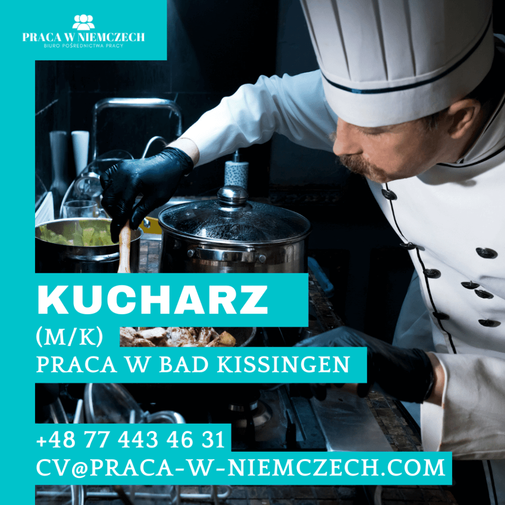 Kucharz (mk) Praca w Bad Kissingen