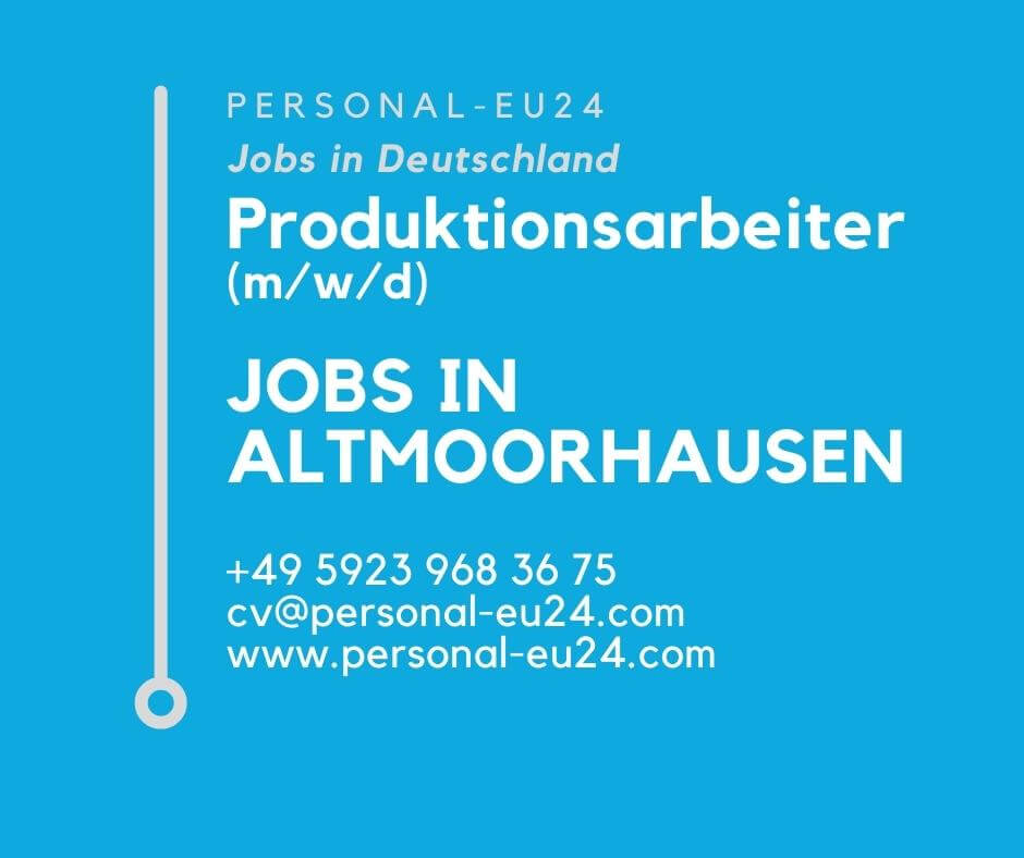 Produktionsarbeiter (mwd) Jobs in Altmoorhausen