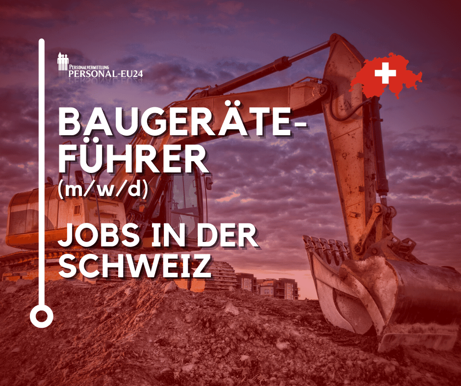Baugeräteführer Jobs in der Schweiz CH_K0015_214