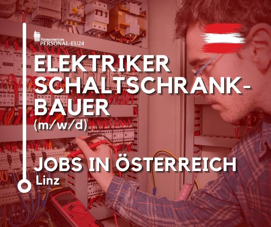 Elektriker Schaltschrankbauer (mwd) Jobs in Österreich Linz