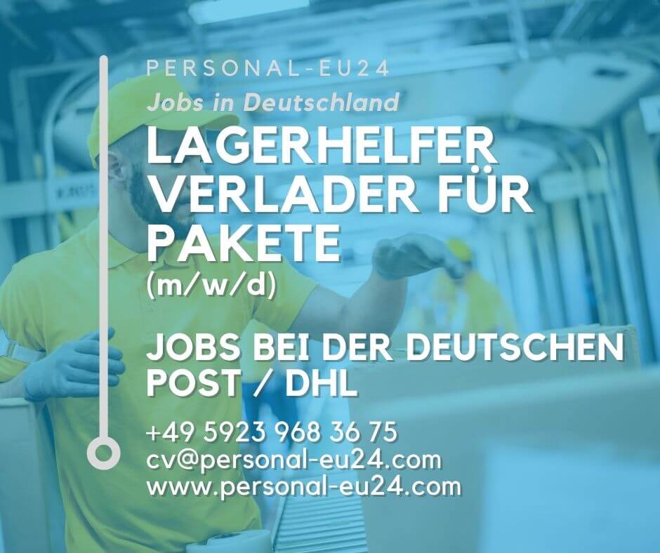 Lagerhelfer Verlader für Pakete (mwd) Jobs bei der Deutschen Post DHL