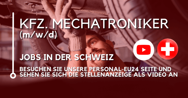 Kfz MechaTROniker (mwd) Jobs in der Schweiz