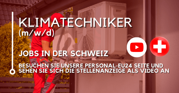 Klimatechniker (mwd) Jobs in der Schweiz