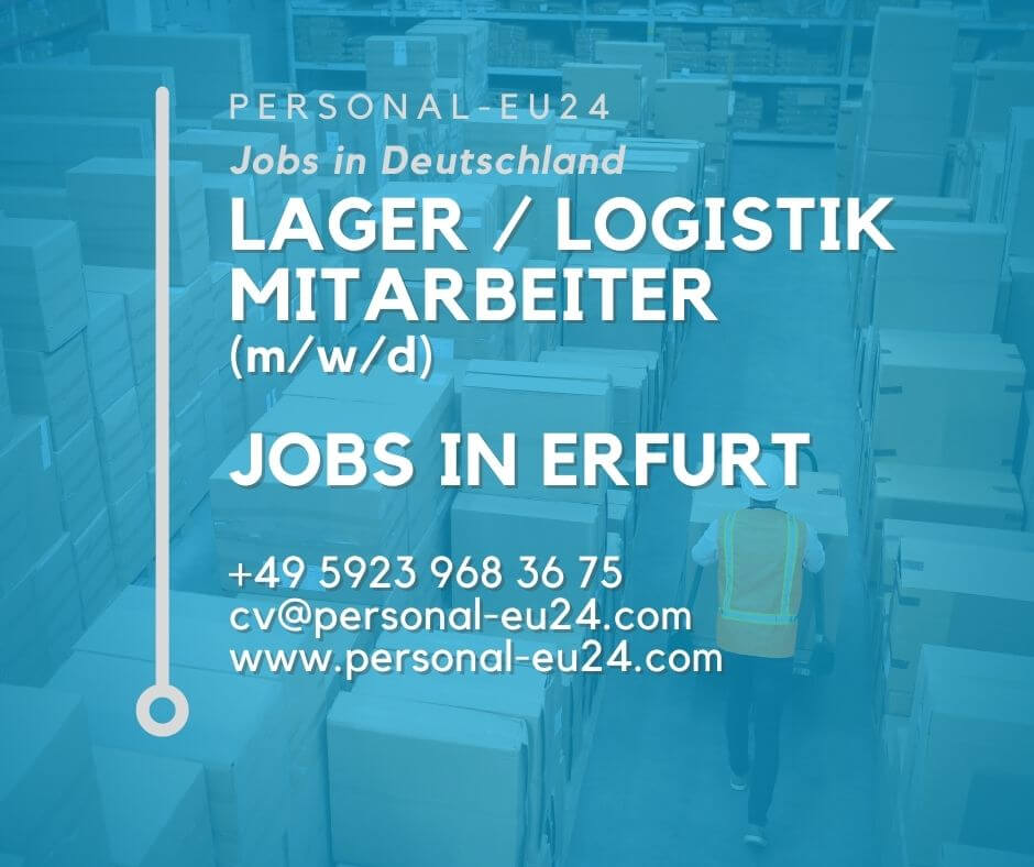 Lager Logistik Mitarbeiter (mwd) Jobs in Erfurt