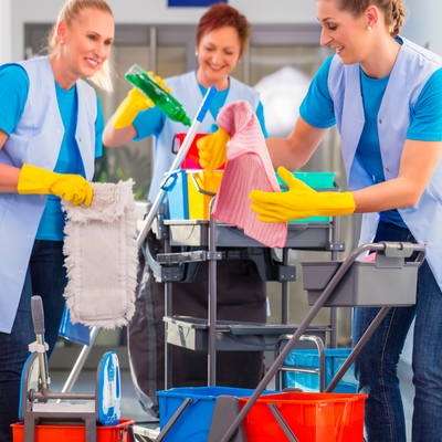 Reinigungskräfte - Personalvermittlung in der Dienstleistungsbranche - Reinigungspersonal aus Osteuropa