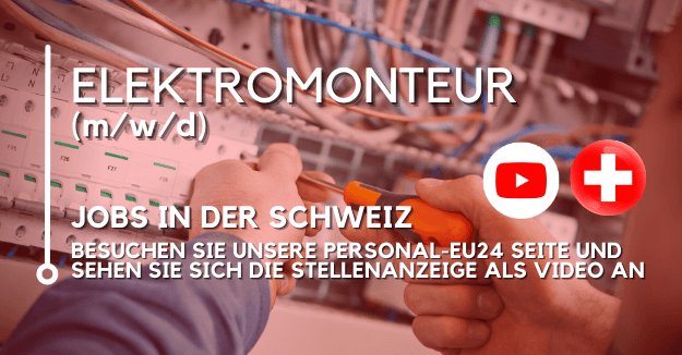 Elektromonteur (mwd) Jobs in der Schweiz