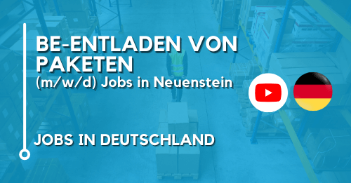 Be-Entladen von Paketen (mwd) Jobs in Neuenstein