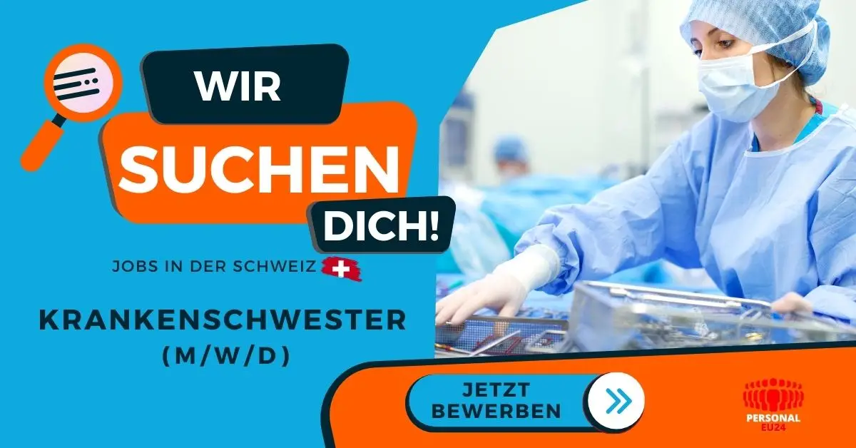 Krankenschwester - Jobs Arbeit in der Schweiz - PERSONAL-EU24